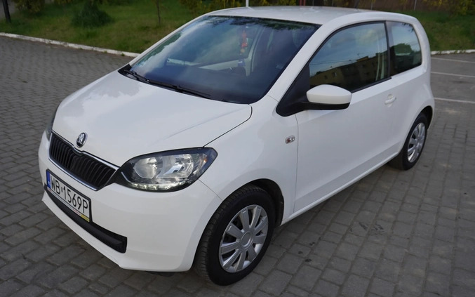 Skoda Citigo cena 17500 przebieg: 227000, rok produkcji 2017 z Katowice małe 596